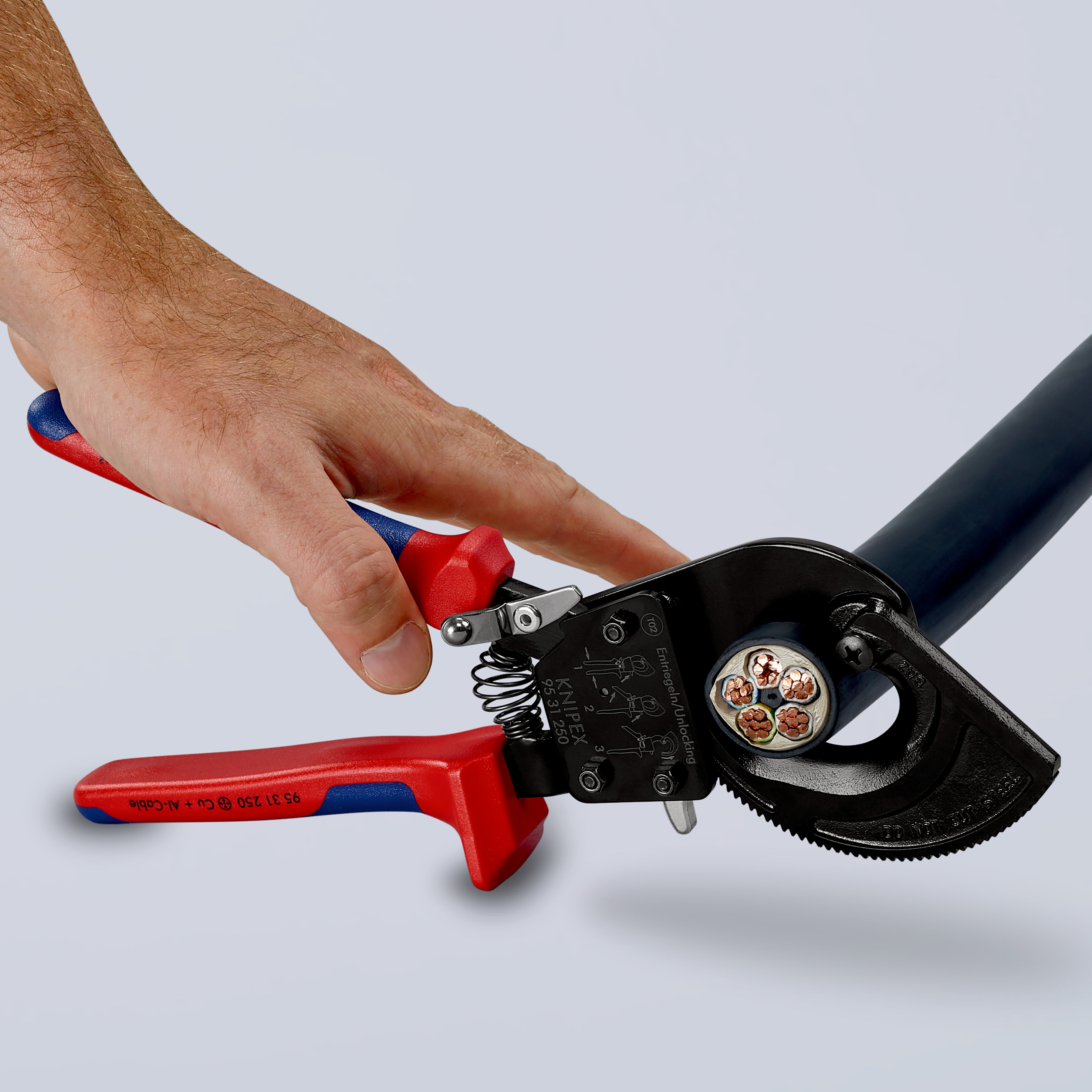 KNIPEX Kabelsax 250 mm