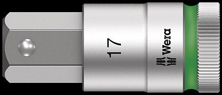 WERA 8740 C HF Hex-Plus SW 5,0 x 140 mm Socket with holding function 1/2 5.0x140,0