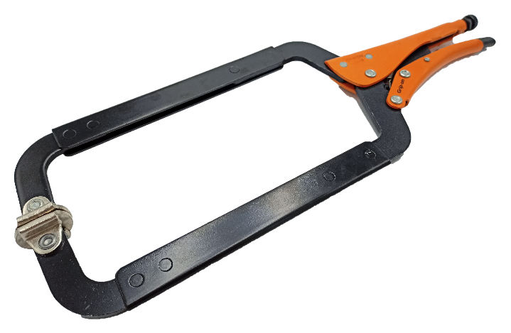 GRIP-ON C-Clamps with Swivel Pads 0-230 mm