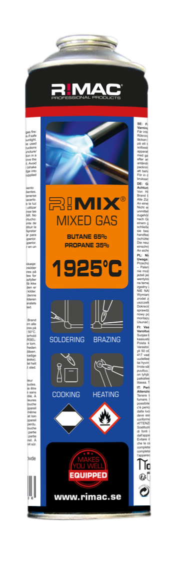 R!MAC Mixgas butan/propan 330gr