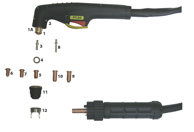 JASIC Brännarhuvud (JP-45PWV) PC7000