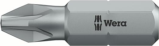 WERA 855/1 Z PZ 2 x 25 mm SB Bits assortment 855/1 Z PZ 2 x PZ 2x25;