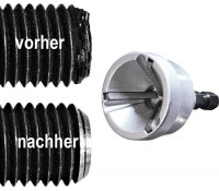 UNIREAMER 3-19mm 75° HM - 72 HRC