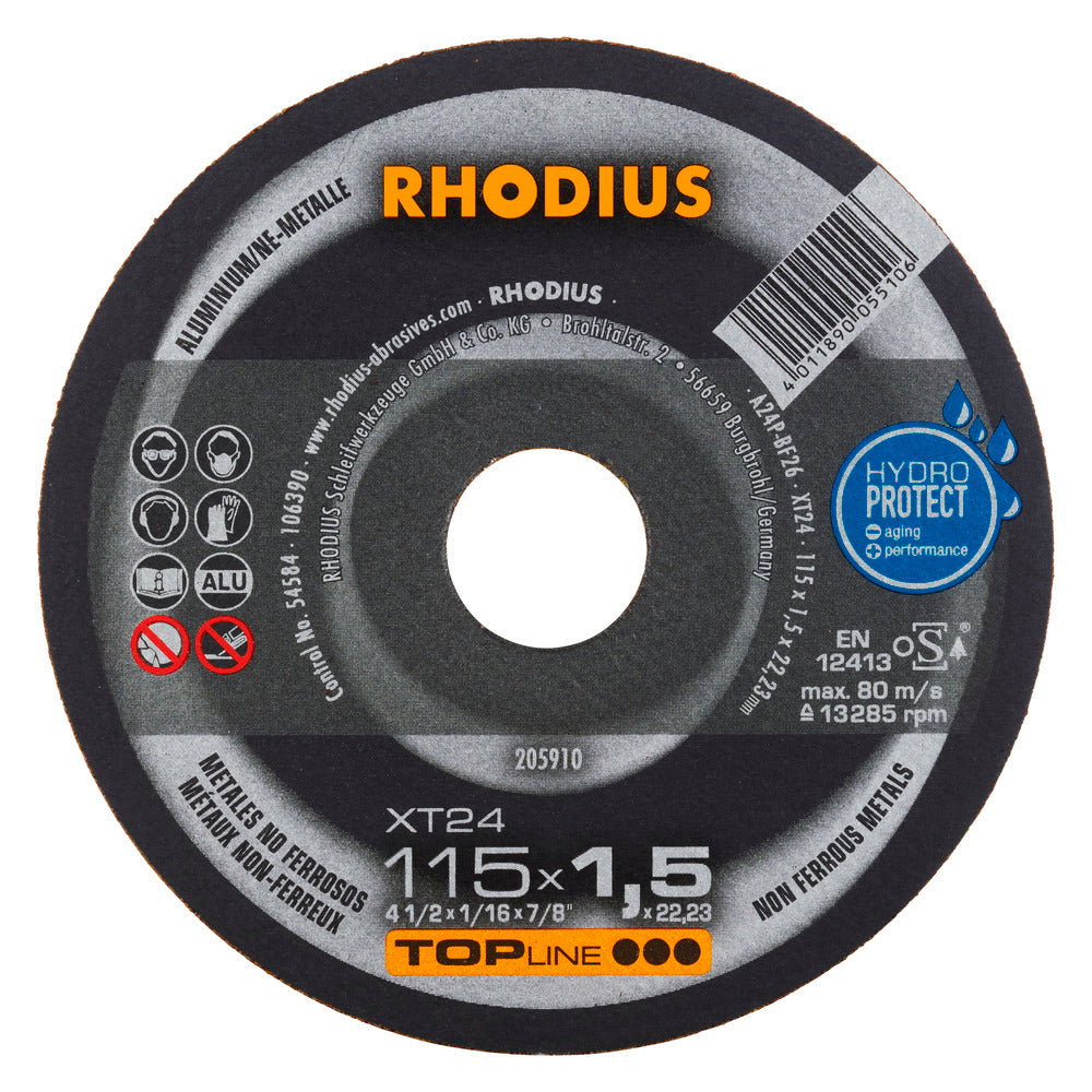 RHODIUS XT24 Kap 115x1,5 Alu (50/förp)