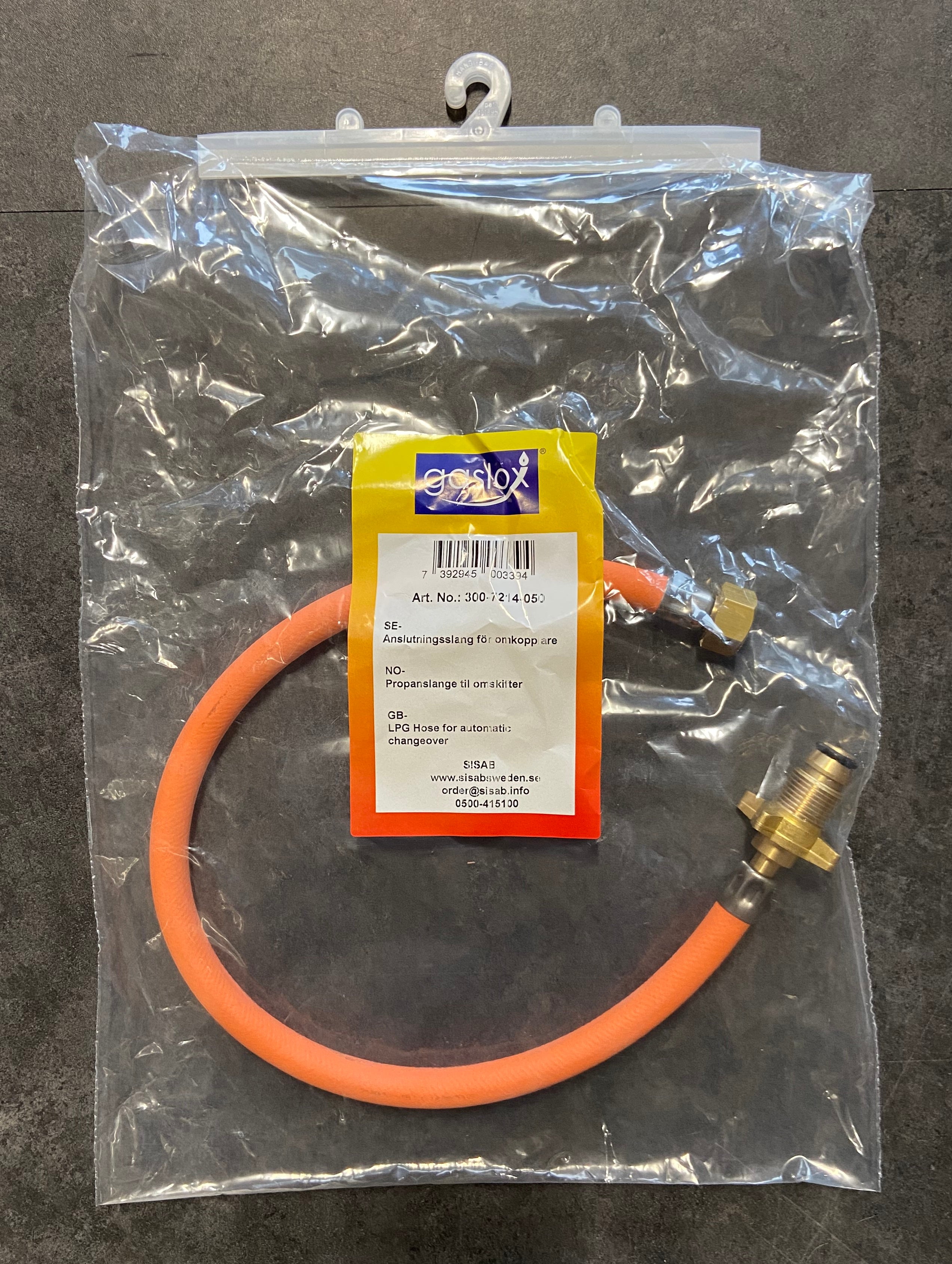 Slang till omkopplare 450mm