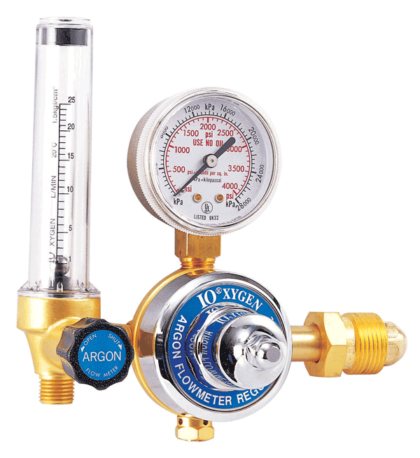 Reducerventil Ar/Co2 flödesrör