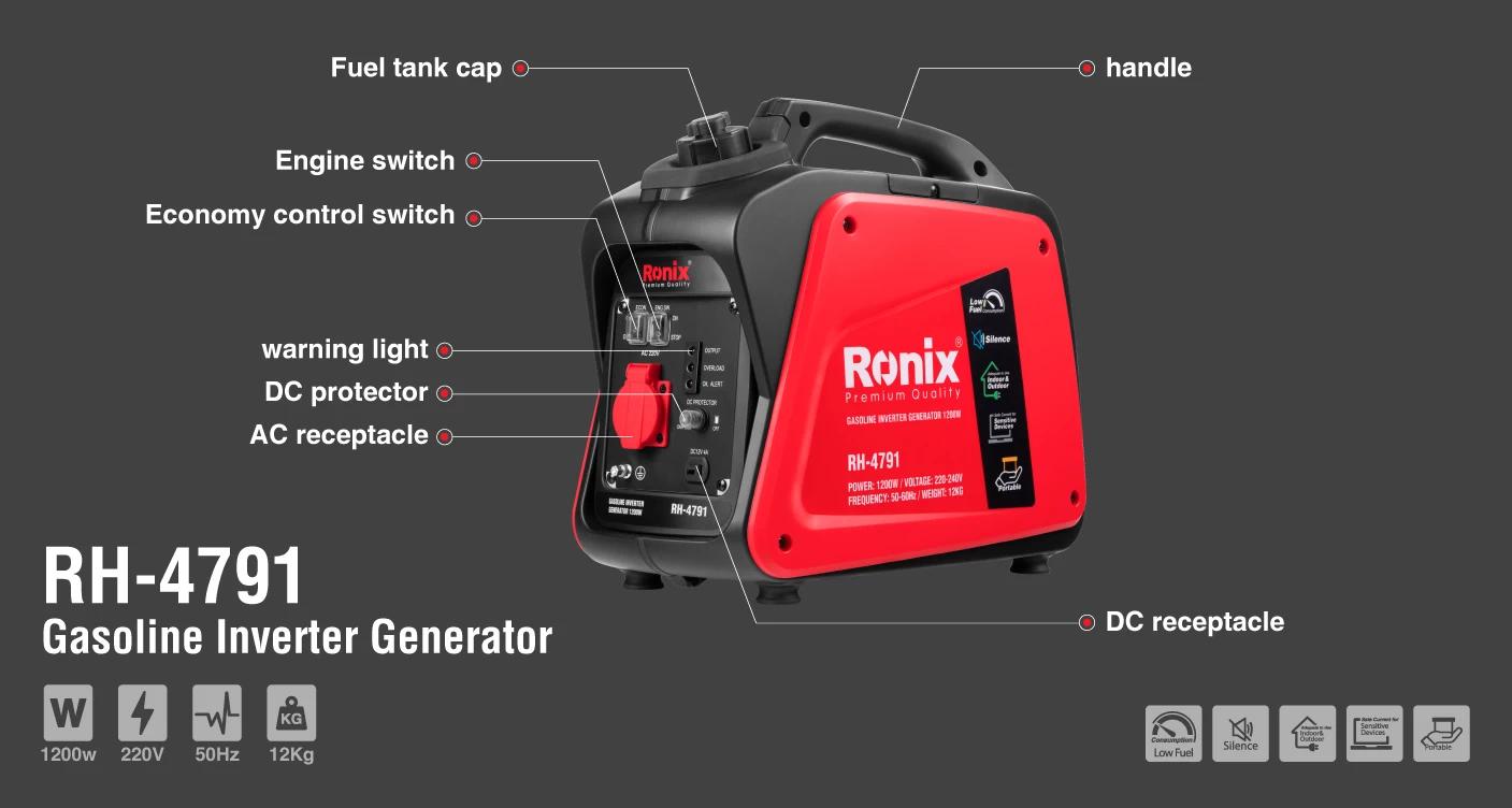 Bensin invertergenerator 
1200W