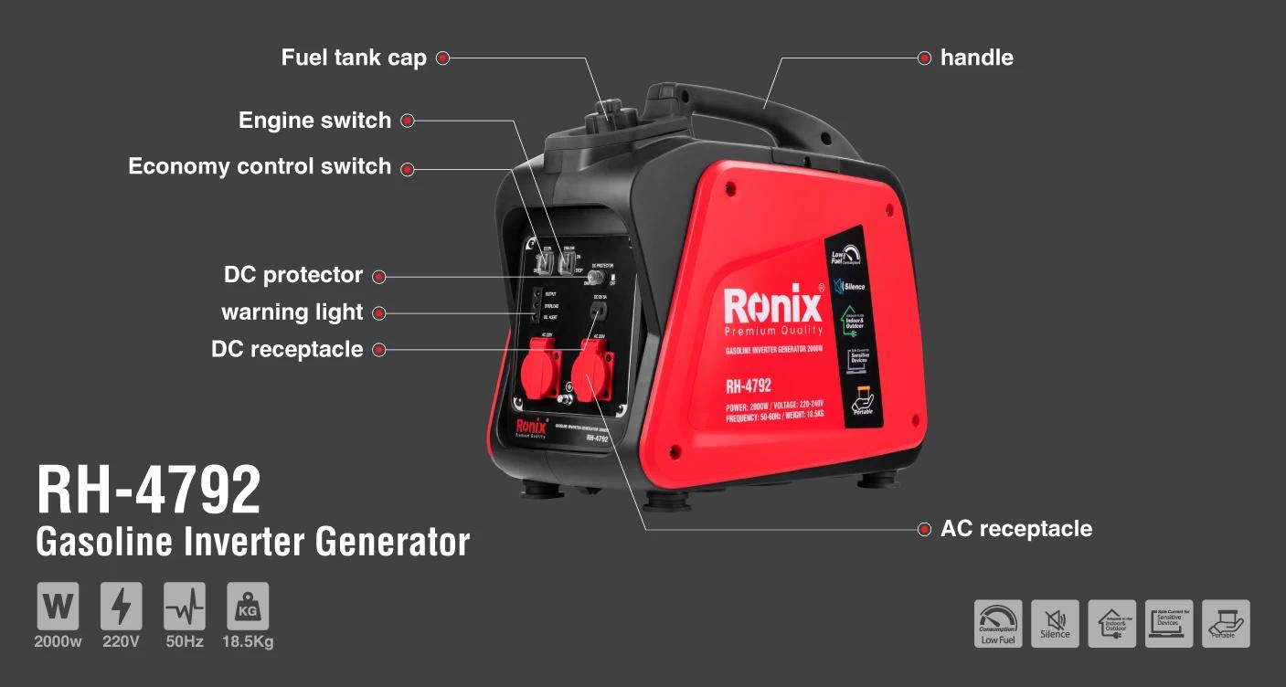 Bensin invertergenerator 
2000W