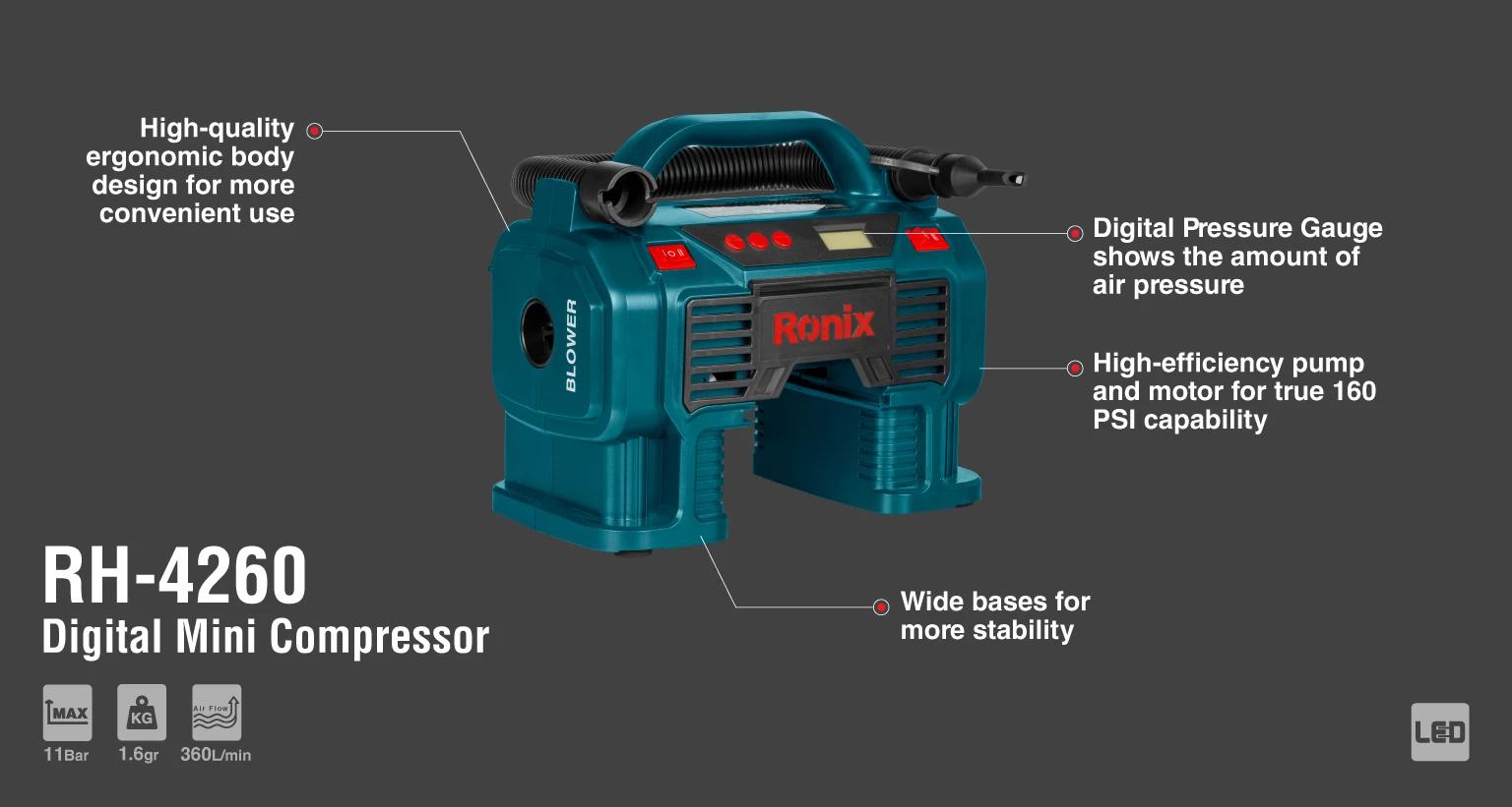 MINI DIGITAL LUFTKOMPRESSOR 12V