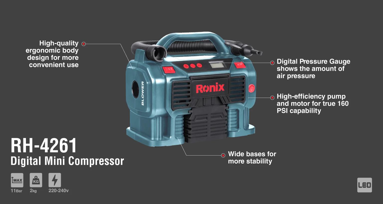 MINI DIGITAL LUFTKOMPRESSOR
AC/DC