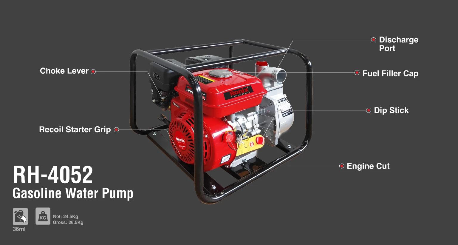 Bensin vattenpump 3 tum