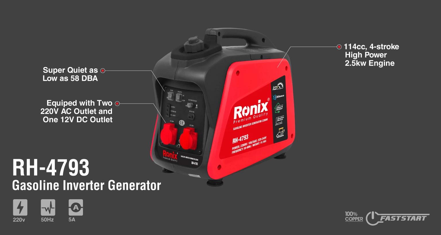 Bensin invertergenerator 
2200W