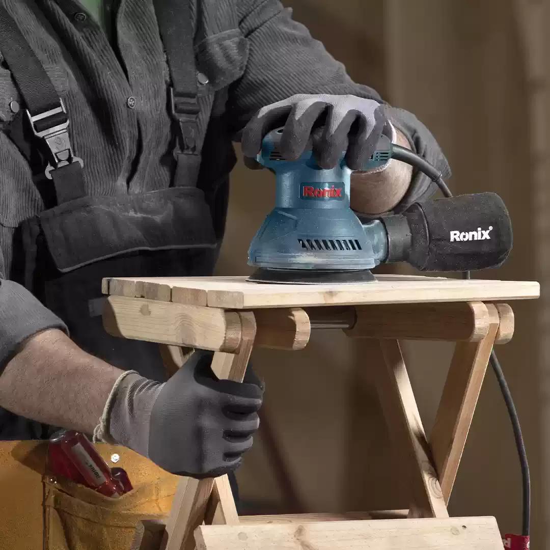 Elektrisk orbital slipmaskin 125 mm 320 W