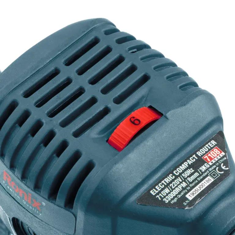 Elektrisk kompakt router 710W