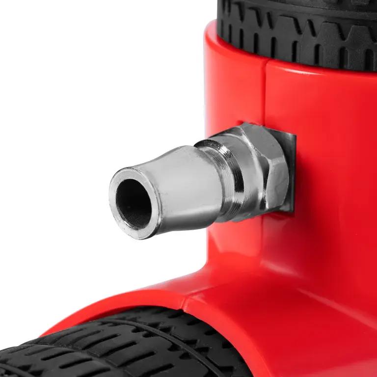 Billuftkompressor med LED-ljus