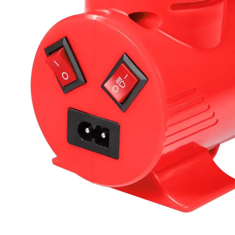 Billuftkompressor med LED-ljus