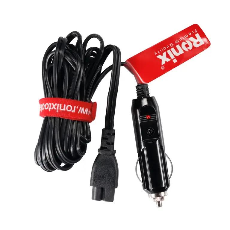 Billuftkompressor med LED-ljus