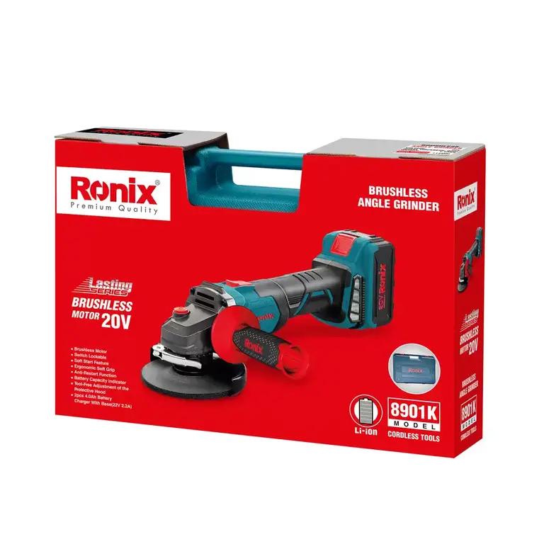 Borstlös vinkelslip
20 V