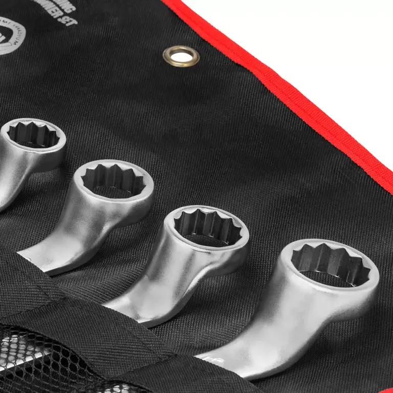 Dubbelring offsetnyckel set 12st
Cr-V
